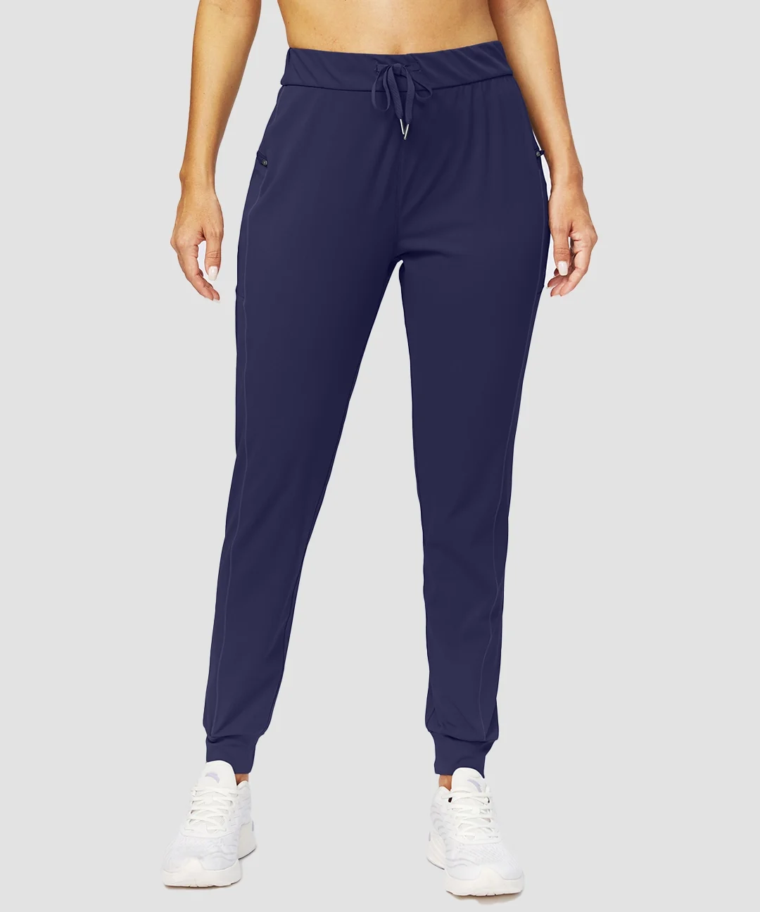 Zipper Pocket Tapered Joggers