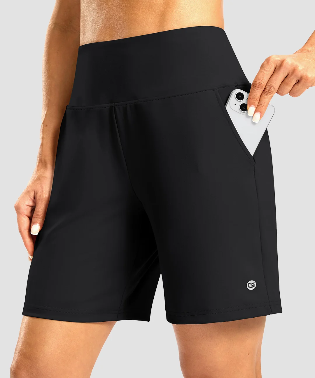 Zip Pockets Bermuda Shorts 7''