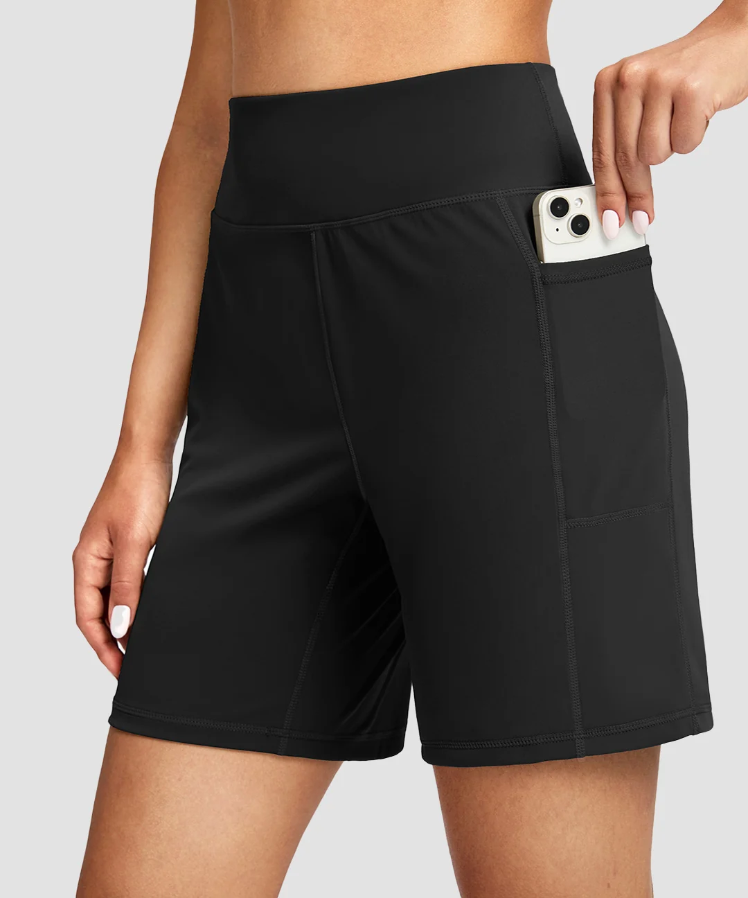 Pull-on Patch Pockets Shorts 7''/9''