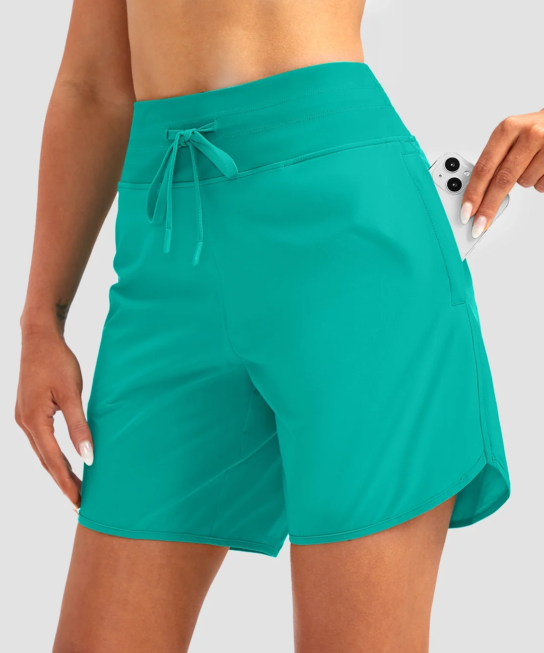 G-DryKit™ Zip Pockets Lined Board Shorts 7''