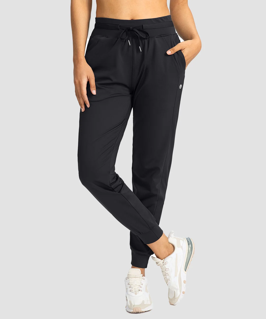 Drawstring 4 Zip Pockets Joggers