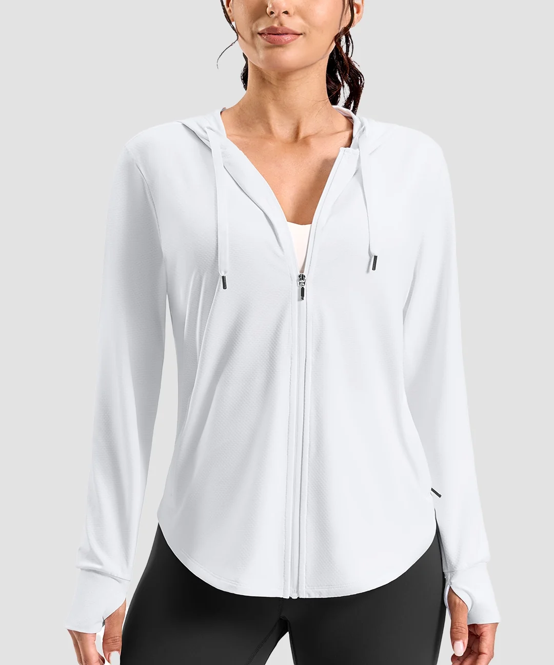Zip-up With 4 Pockets Hooded Jacket