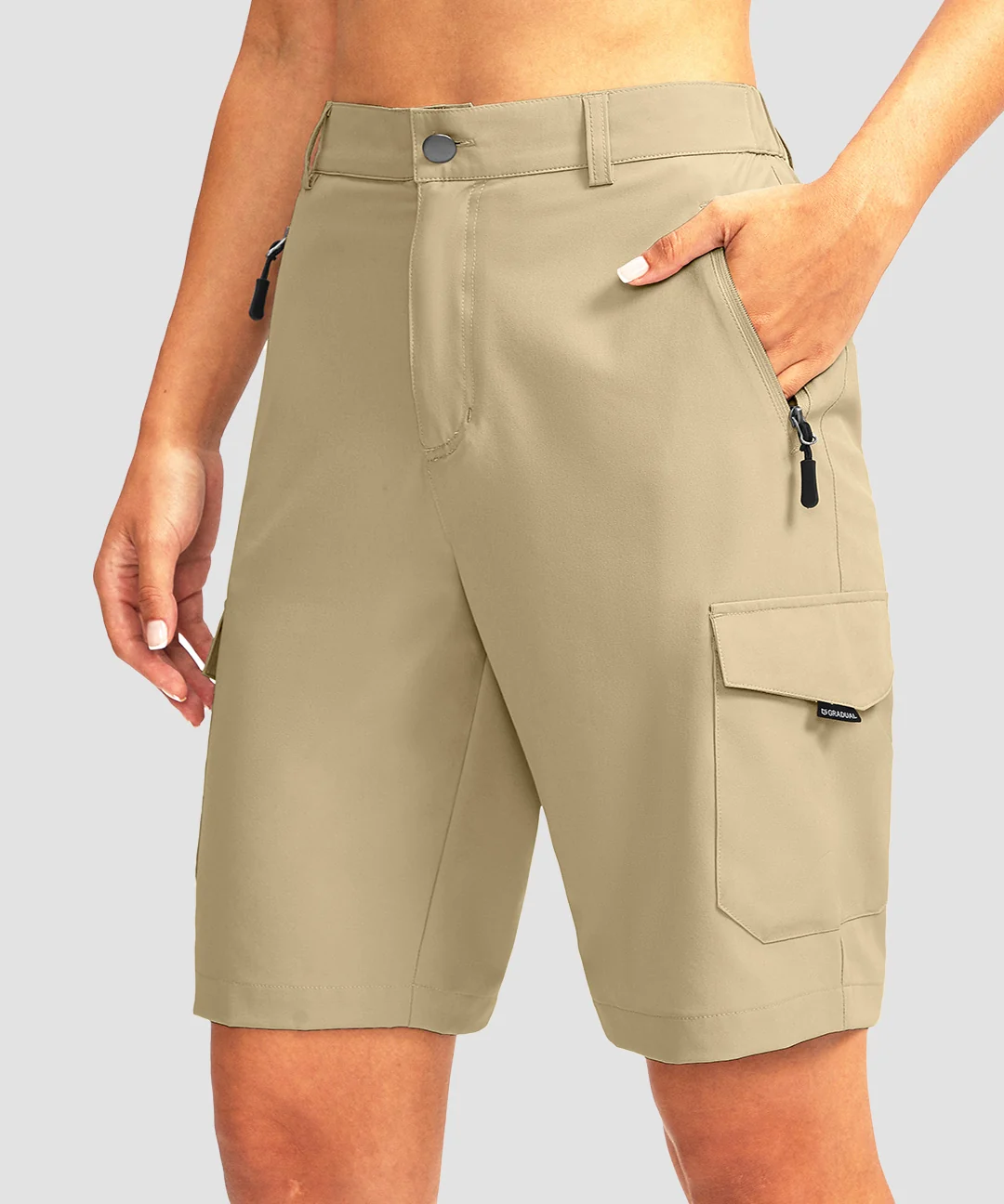 Cargo Bermuda Shorts 10''