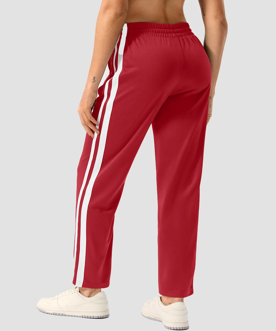 Contrast Stripe Zip Pockets Track Pants - Image 18