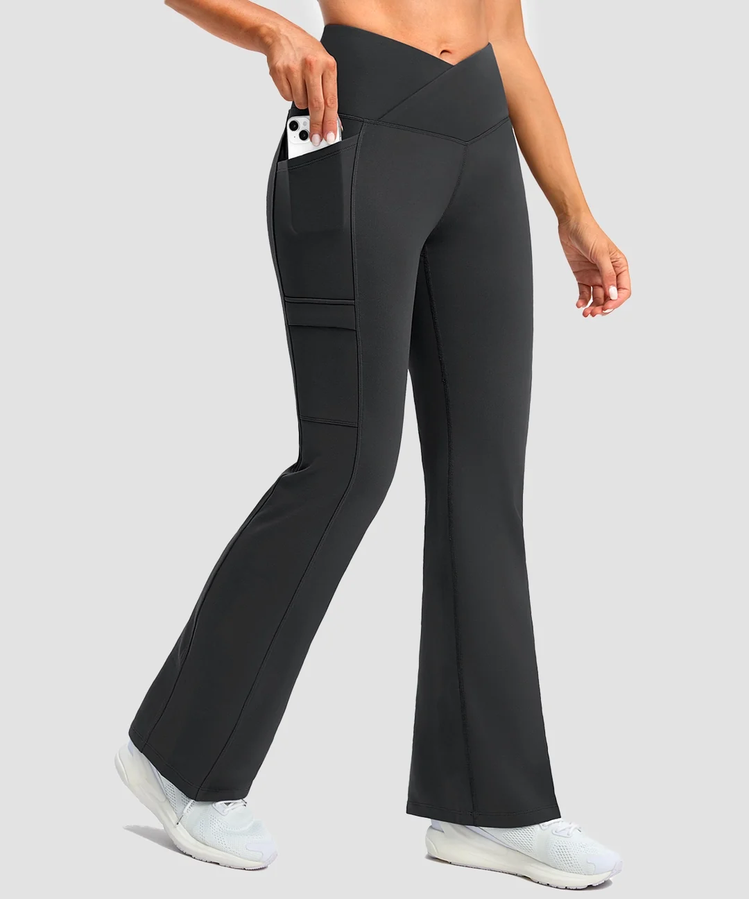 Crossover Thermal Flare Leggings