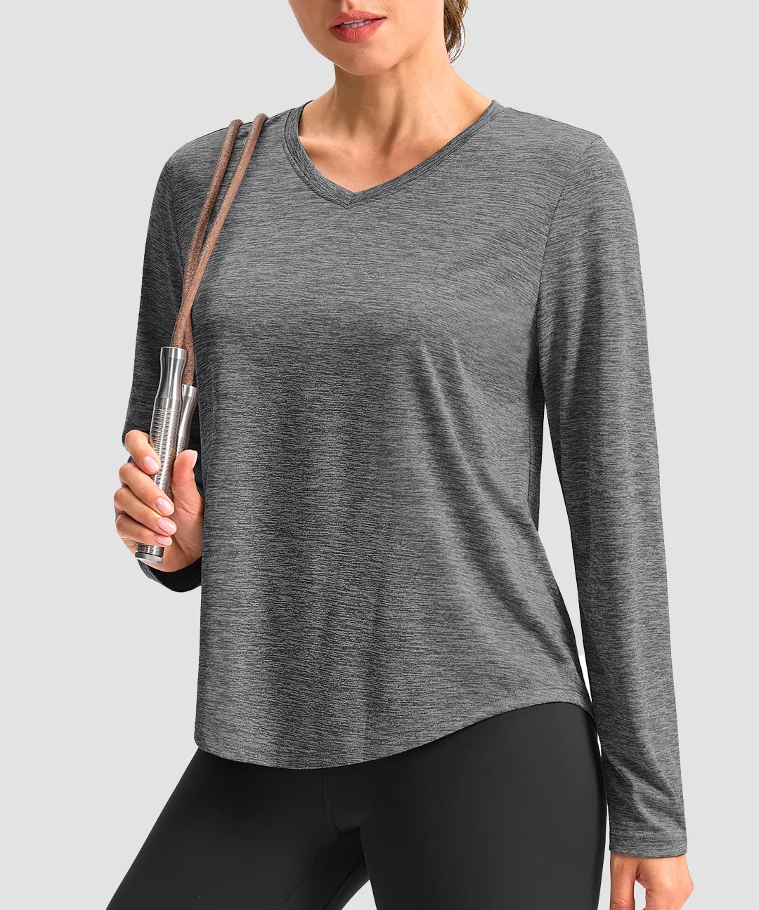 G-DryKit™ V-neck Athletic Long Sleeve - Image 25