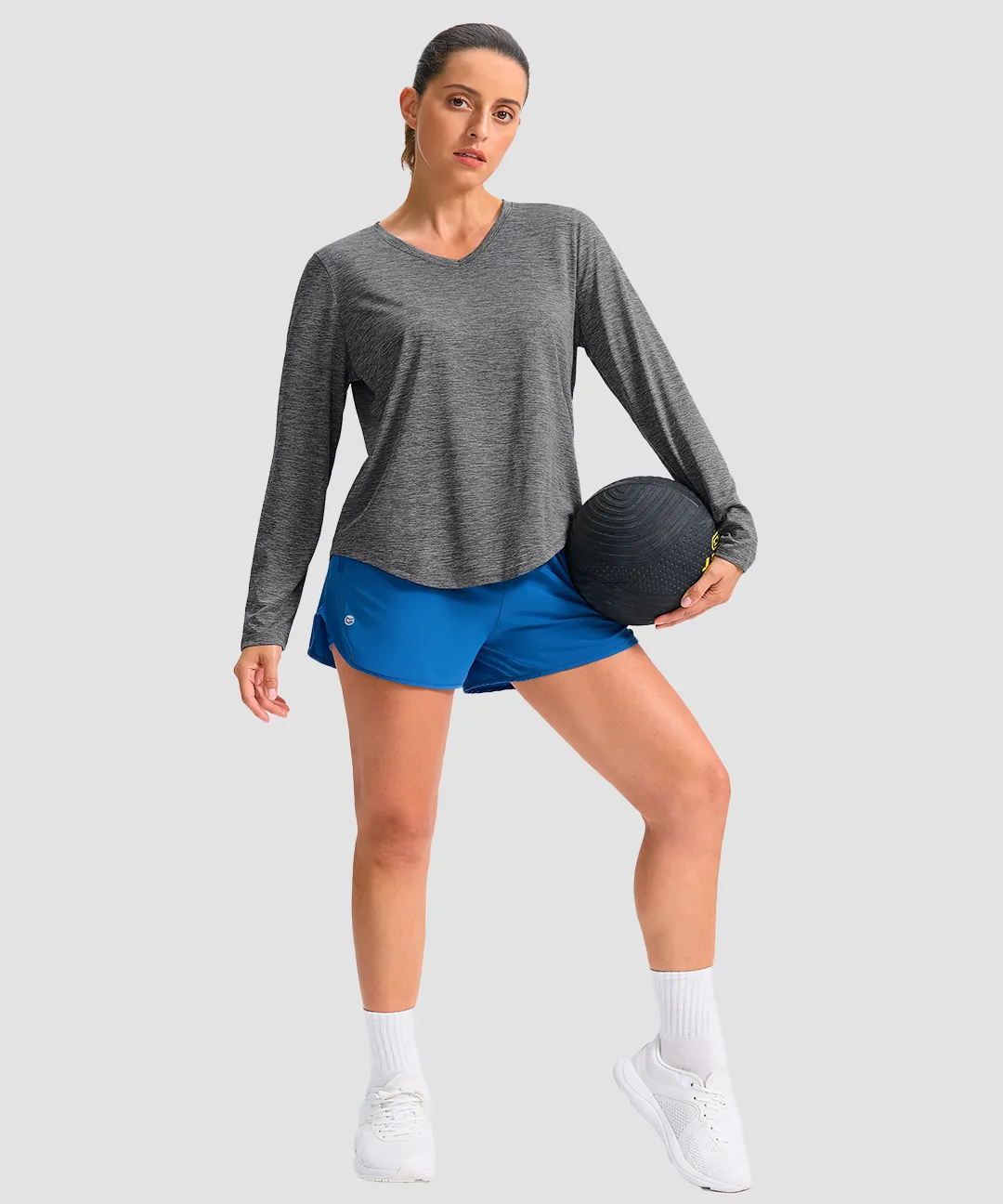 G-DryKit™ V-neck Athletic Long Sleeve - Image 28