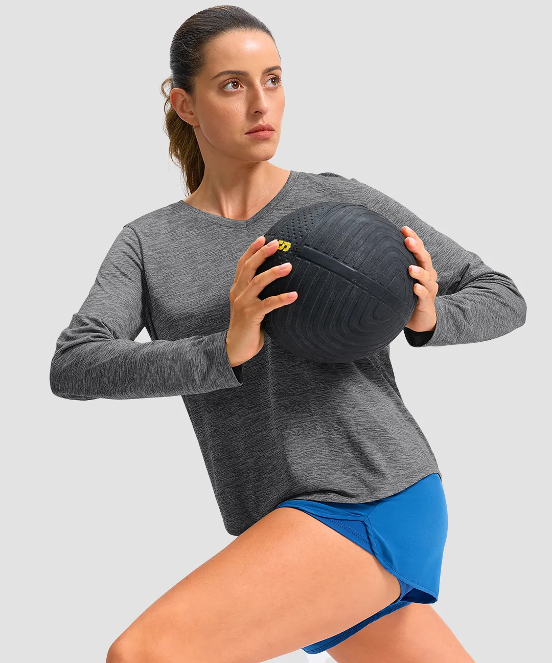 G-DryKit™ V-neck Athletic Long Sleeve - Image 27