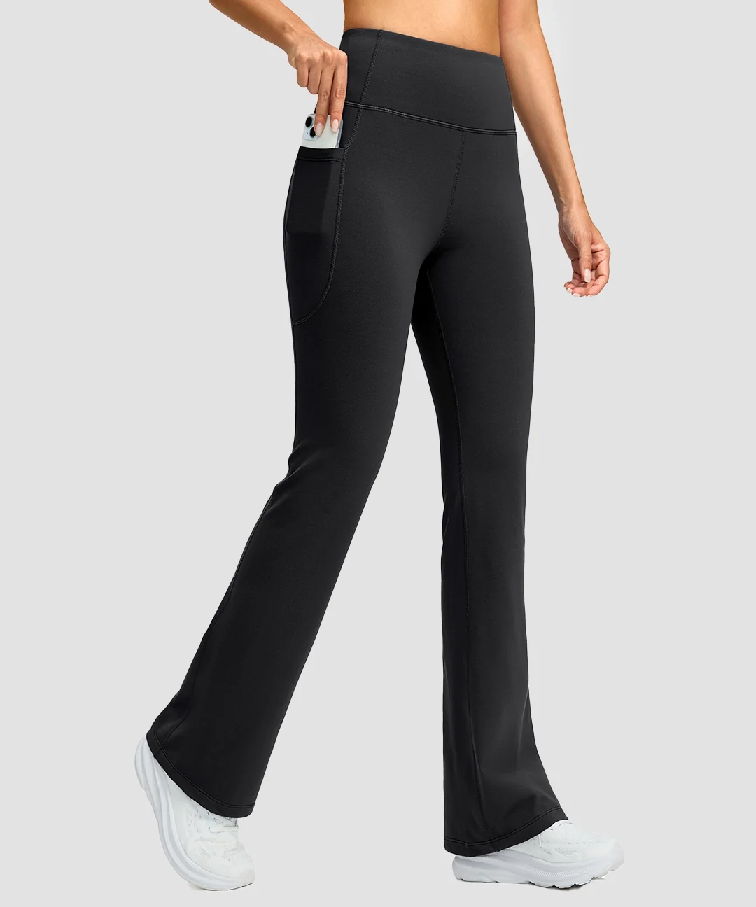 Thermal With Pockets Flare Leggings