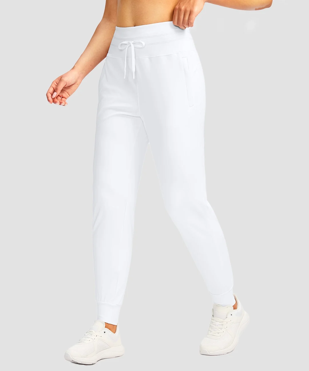 High Rise Stretchy Athletic Joggers - Image 21