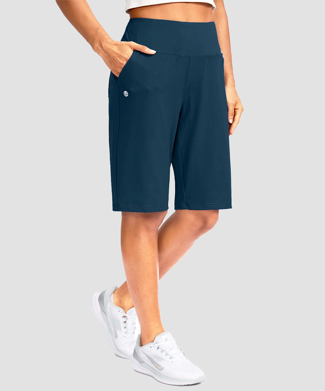 High Rise Bermuda Shorts 12'' - Image 21