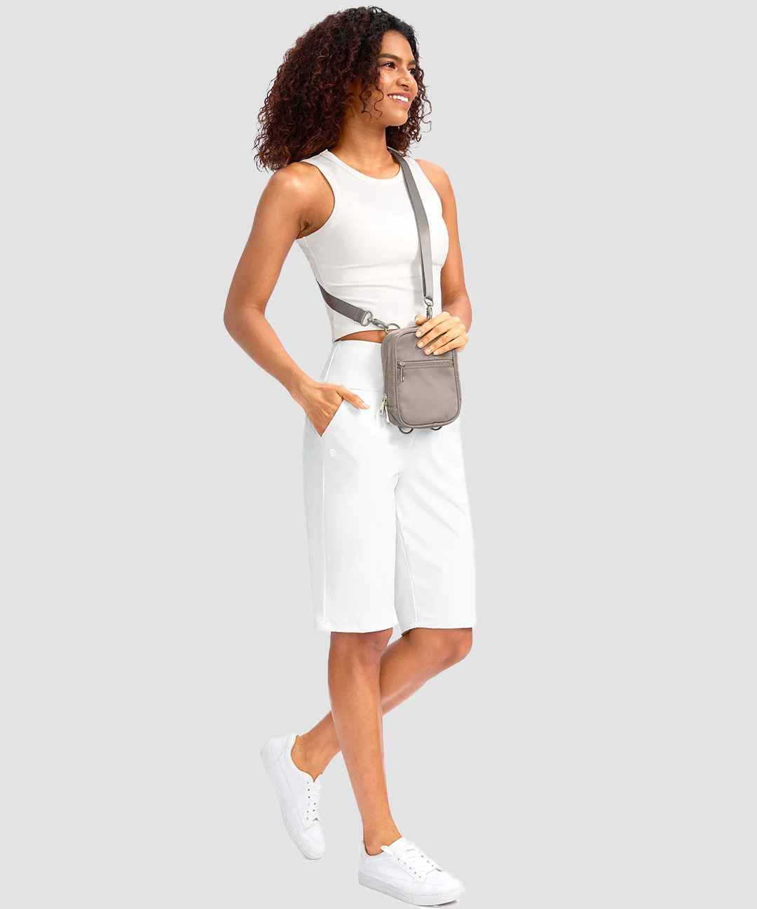 High Rise Bermuda Shorts 12'' - Image 20