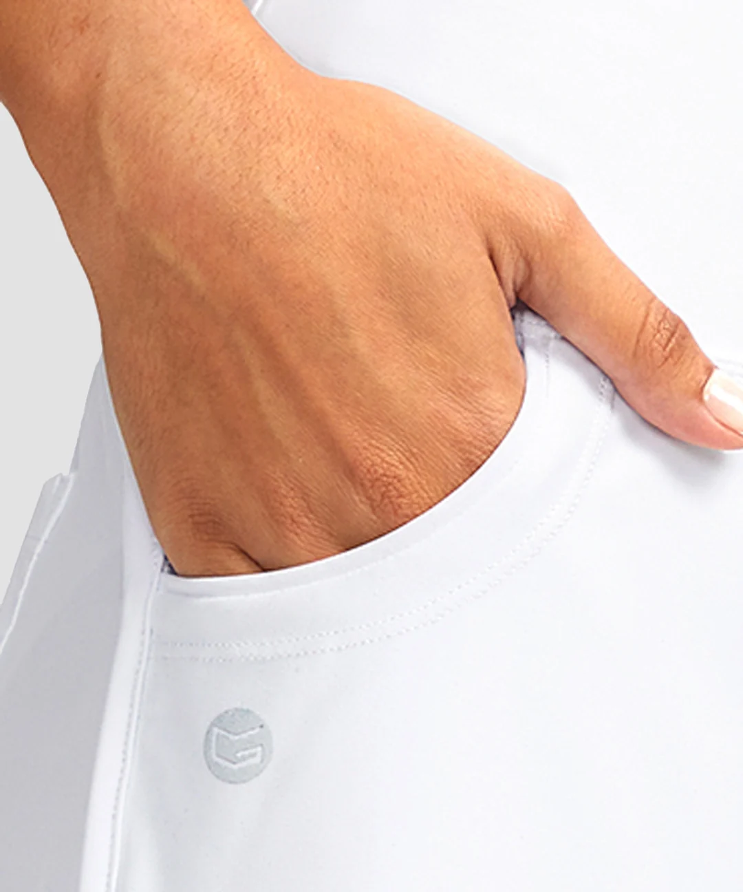 High Rise Slit With Pockets Shorts 3''/5'' - Image 29