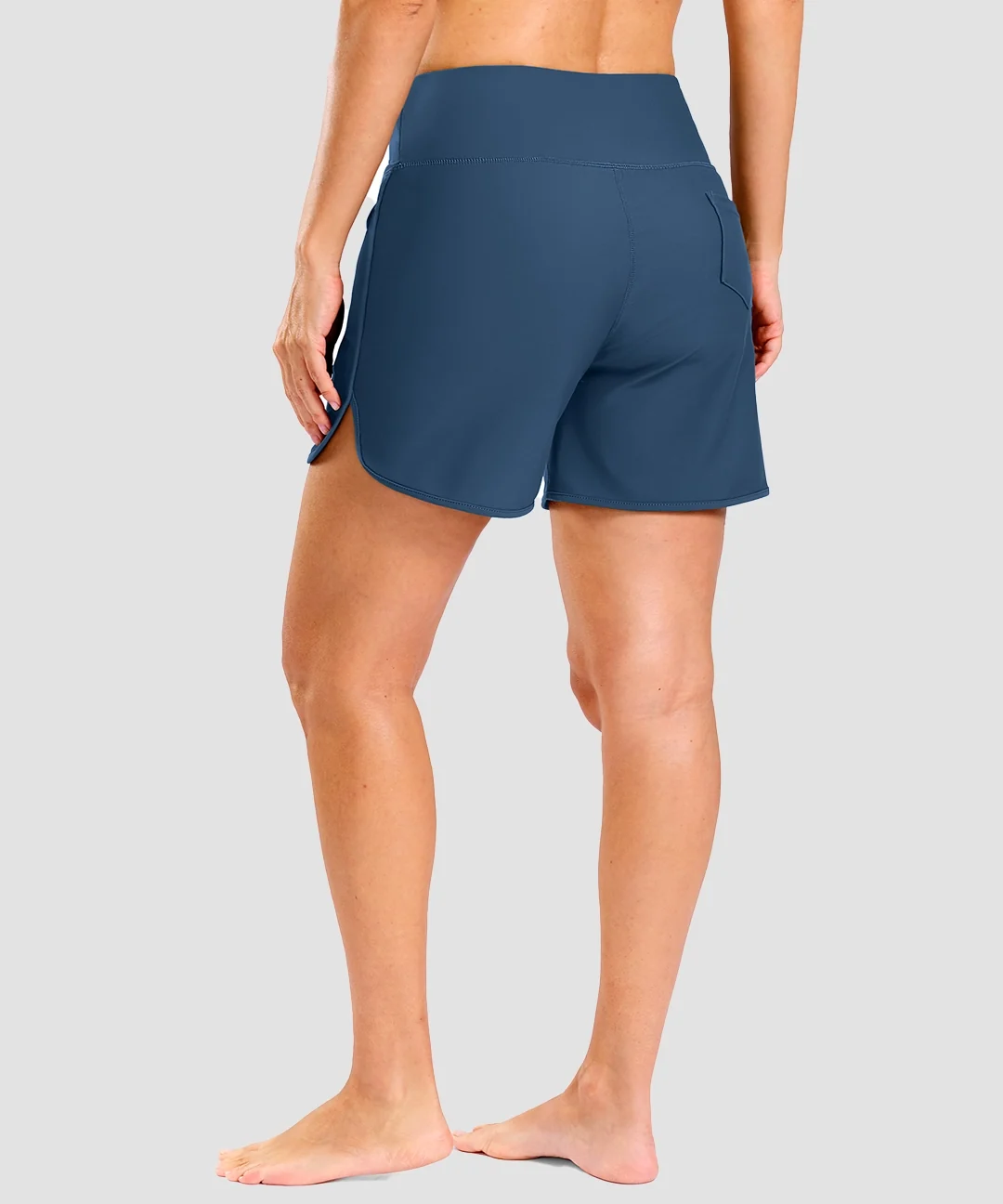 High Rise Slit With Pockets Shorts 3''/5'' - Image 25