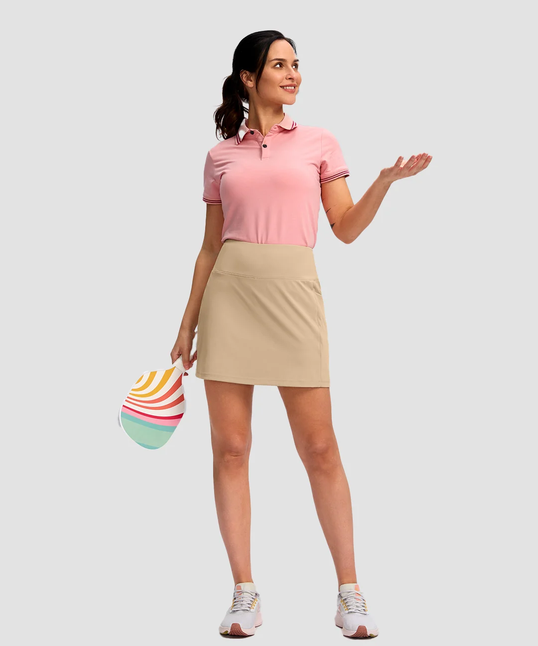 High Rise With 4 Pockets Skort - Image 30