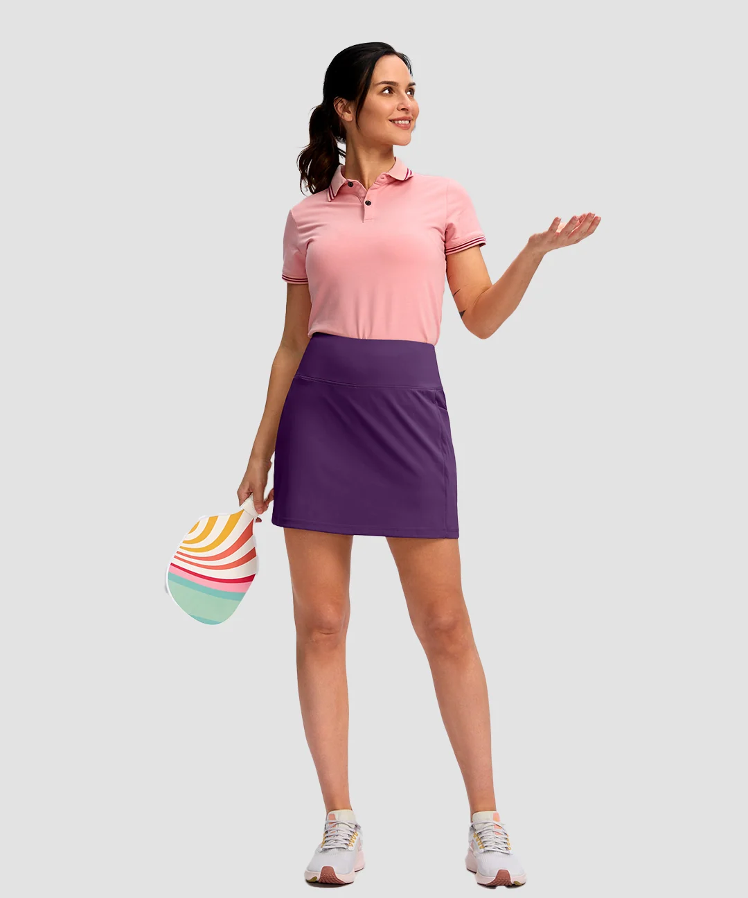 High Rise With 4 Pockets Skort - Image 25