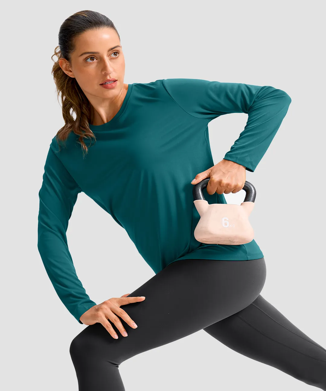 Hip-Length Workout Long Sleeve - Image 21