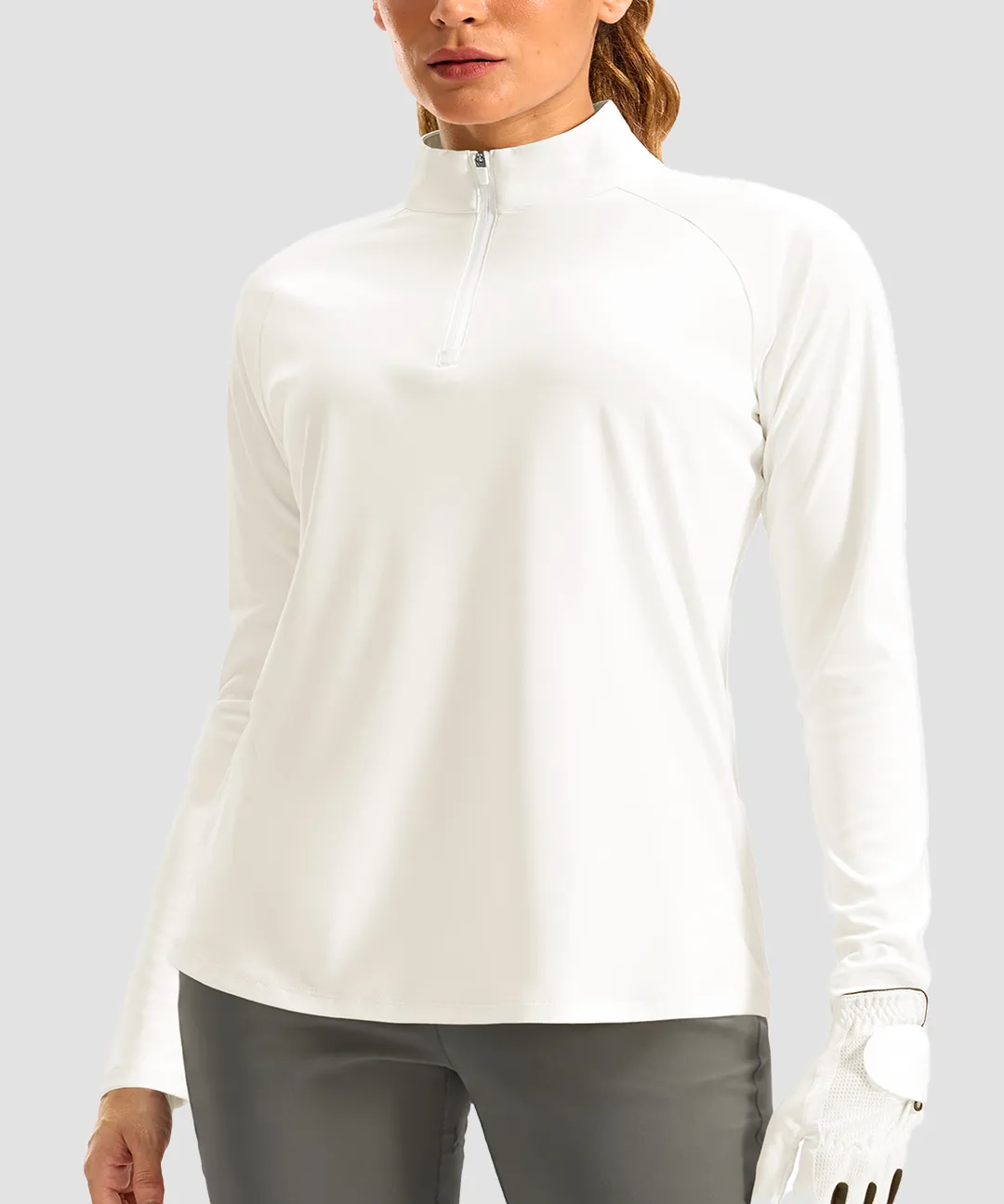 Quarter Zip Sun Protective Pullover - Image 13