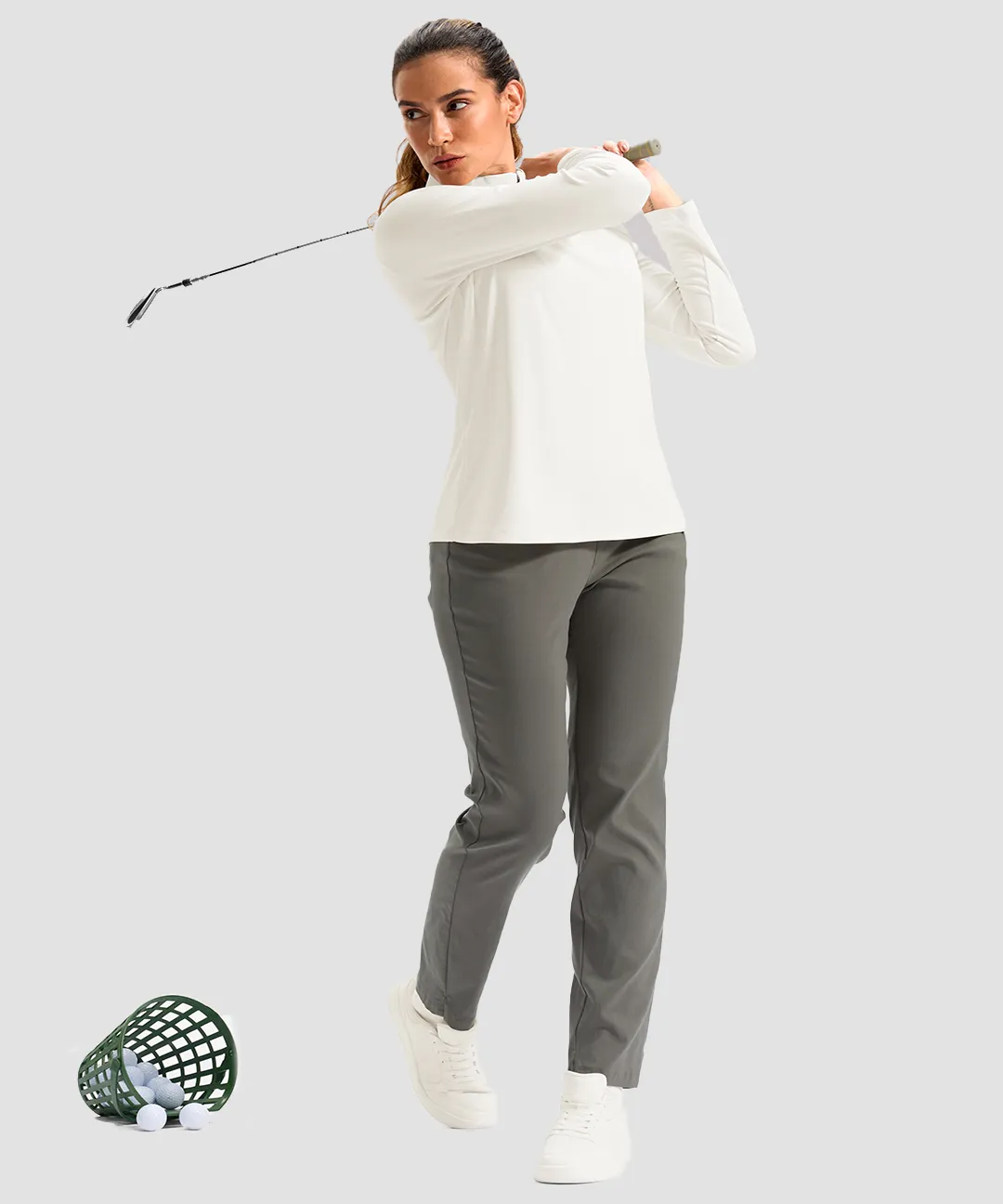 Quarter Zip Sun Protective Pullover - Image 16