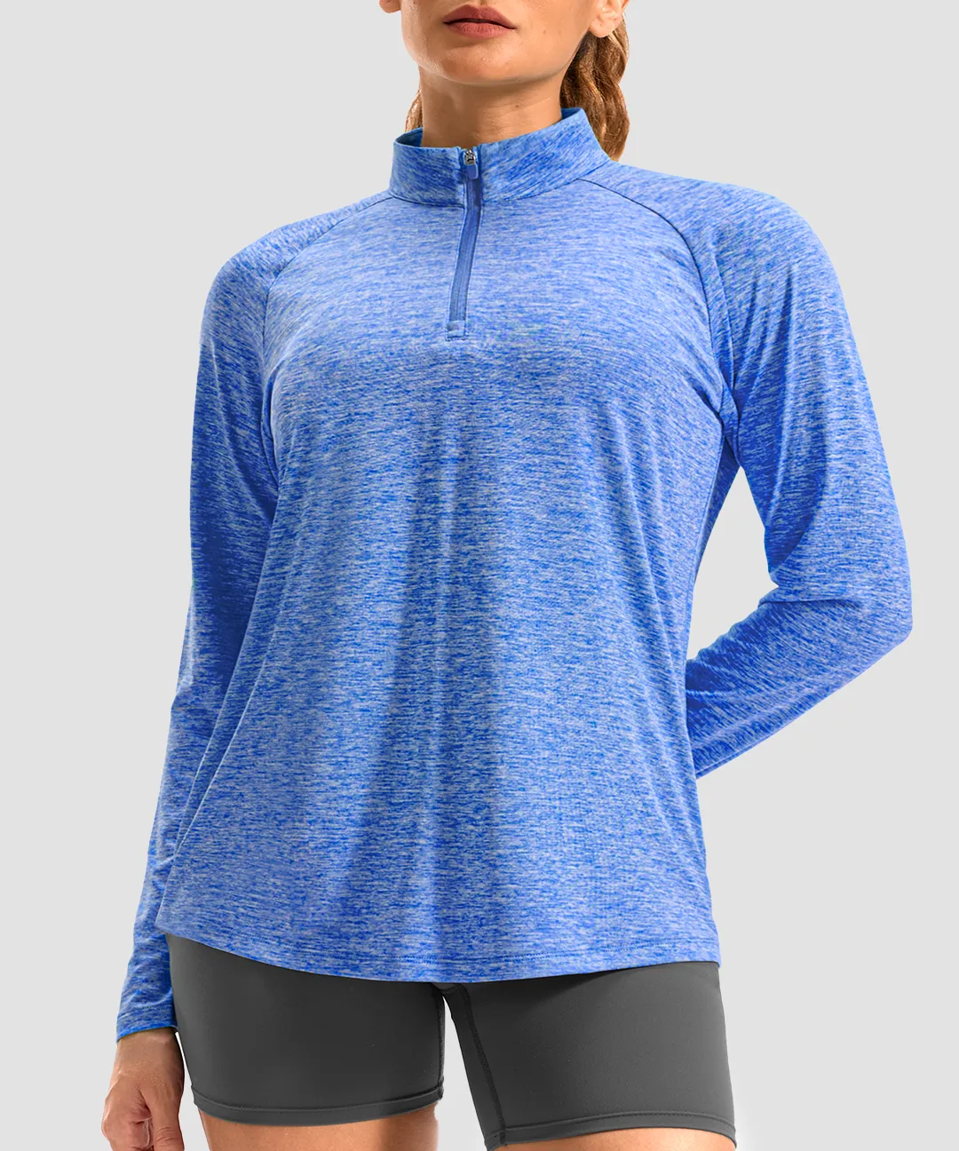 Quarter Zip Sun Protective Pullover - Image 9