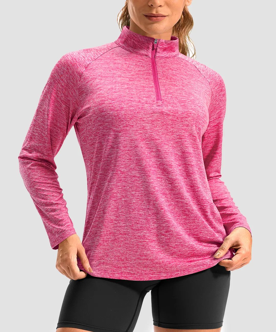 Quarter Zip Sun Protective Pullover - Image 29