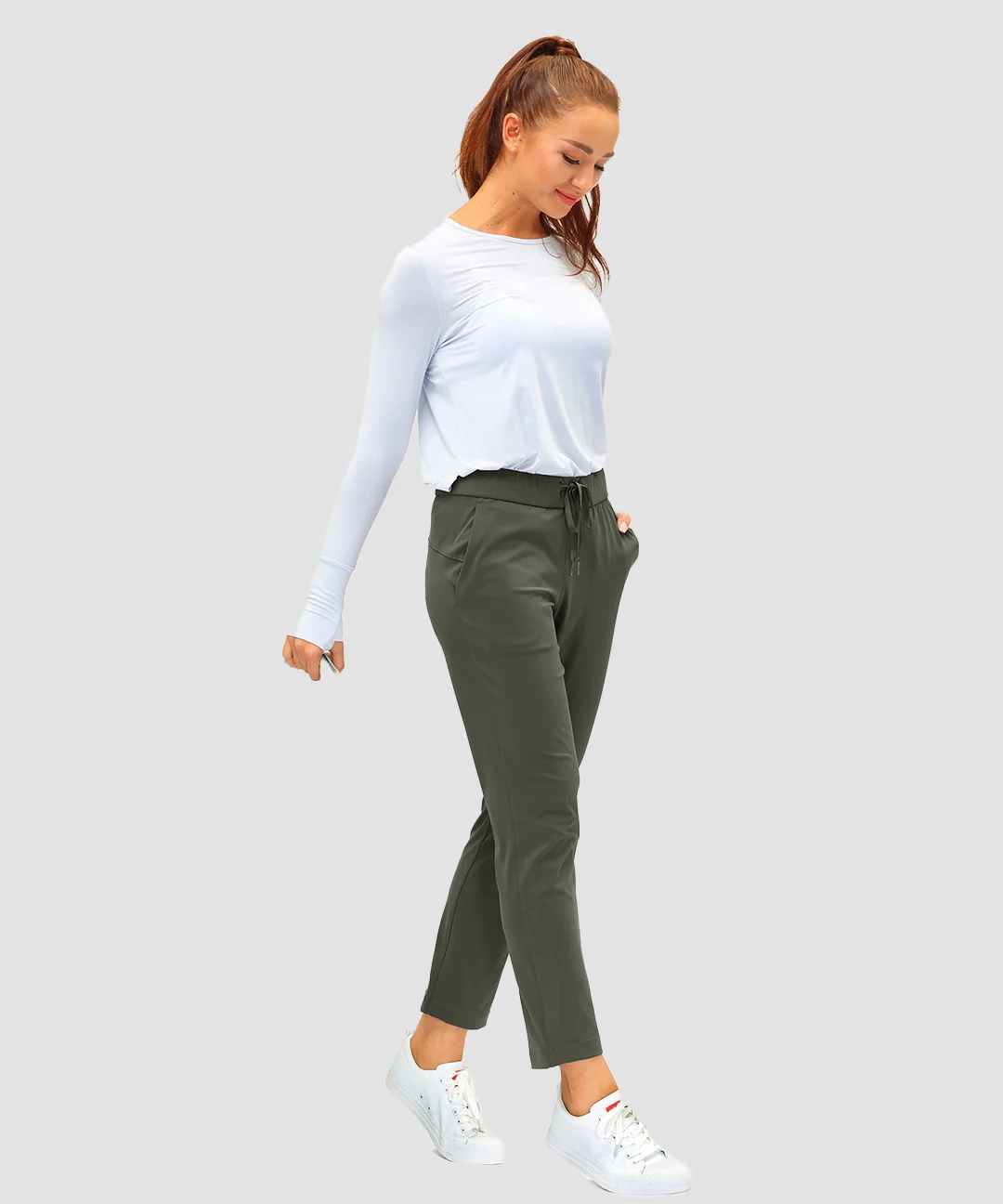 Straight-leg Pants Ankle Length - Image 19