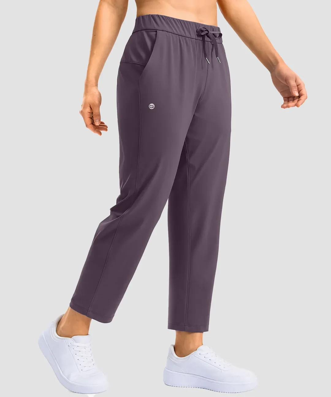 Stretchy Waist With Pocket Ankle Pants - Image 22