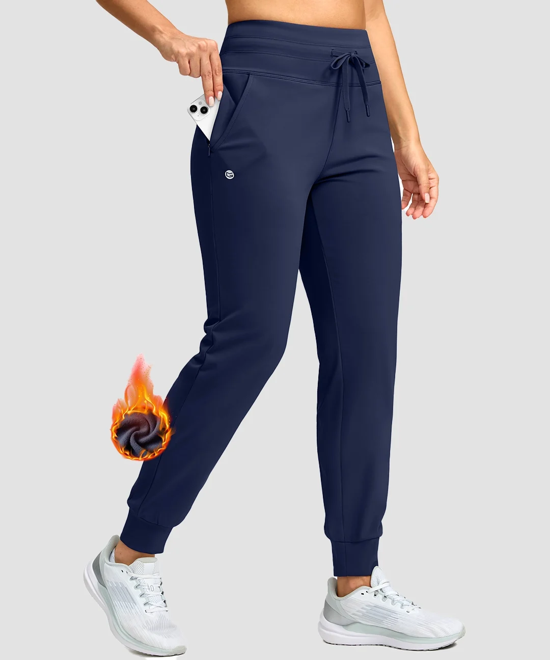 Ultra High Rise Fleece-Lined Joggers