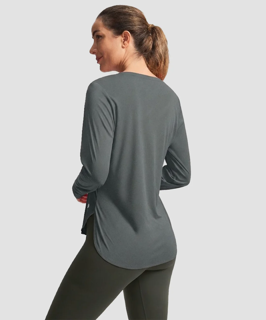 UV Protection Side Slit Long Sleeve - Image 24